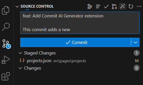 Commit AI Generator