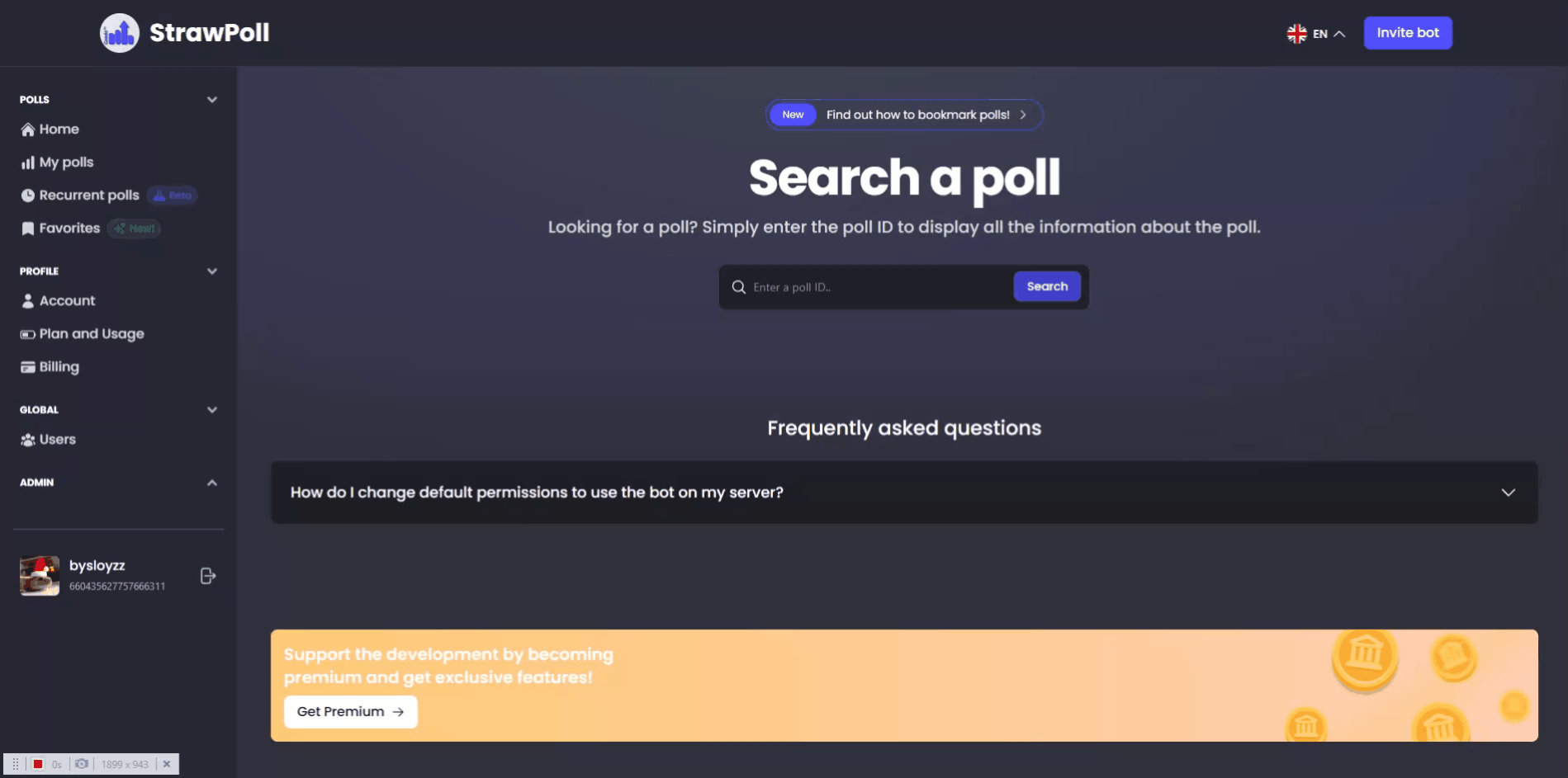 Coodo.xyz - Dashboard